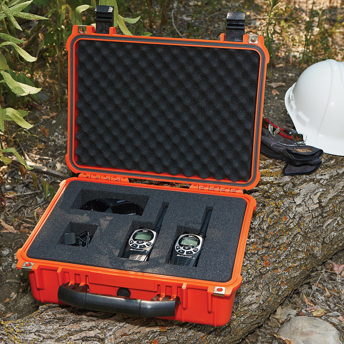 16in. Plastic Waterproof Storage Case with Foam T684