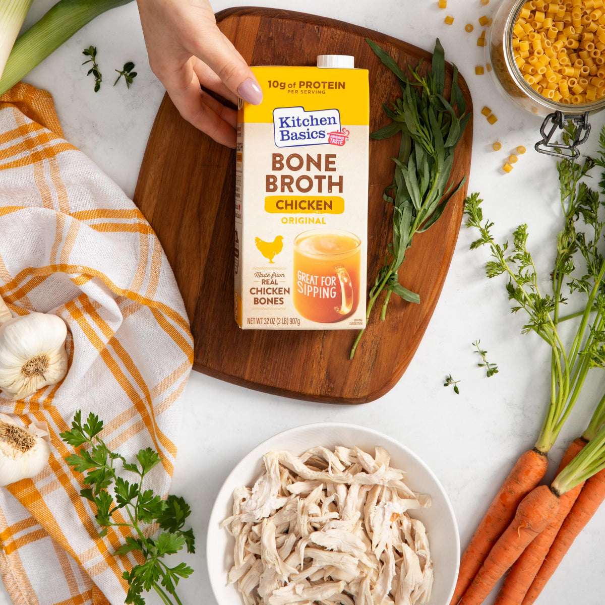 Chicken Bone Broth 32oz Pack of 12 V92151