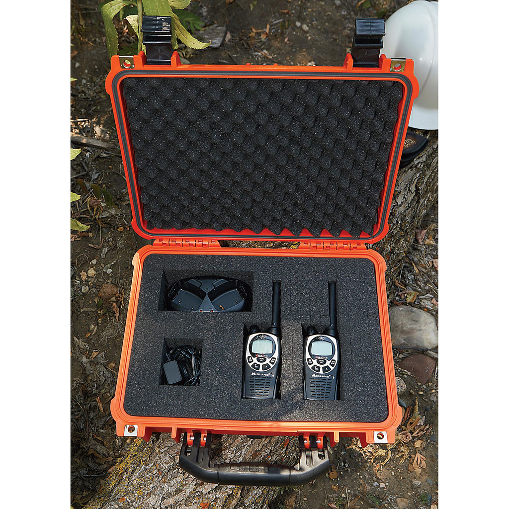 16in. Plastic Waterproof Storage Case with Foam T684
